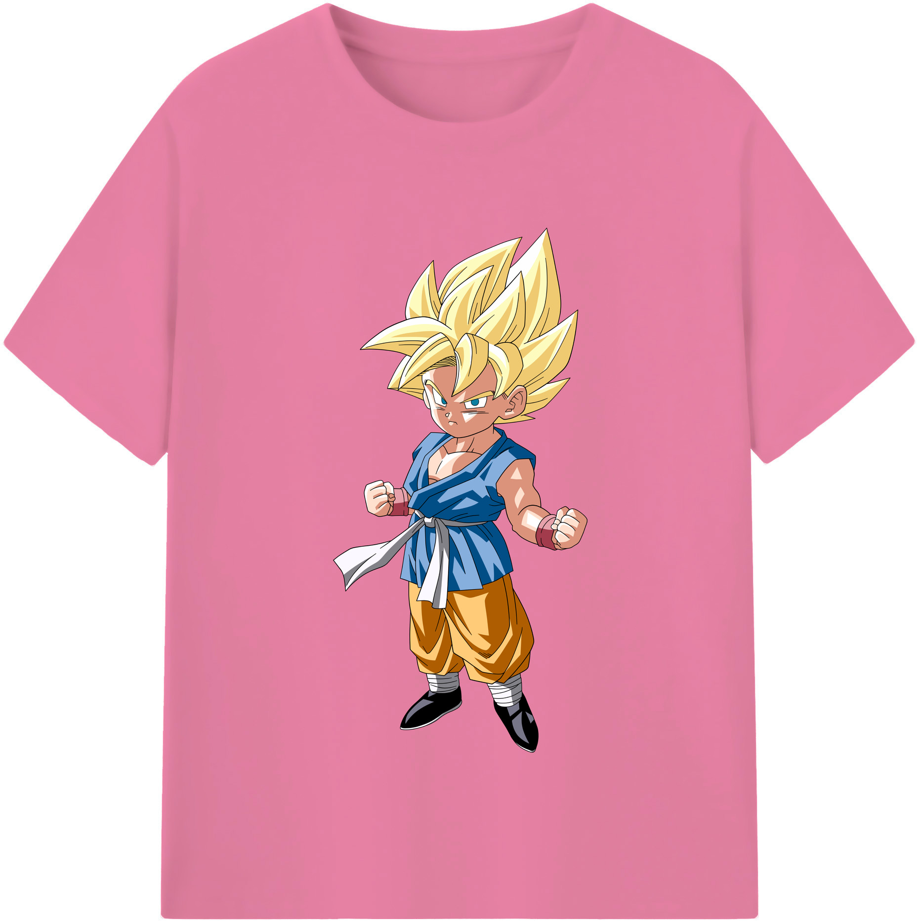 （画像用） ドラゴンボール 孫 悟飯（そんごはん）DRAGON BALL Son Gohan 綿100％半袖Tシャツ（フロントプリント）